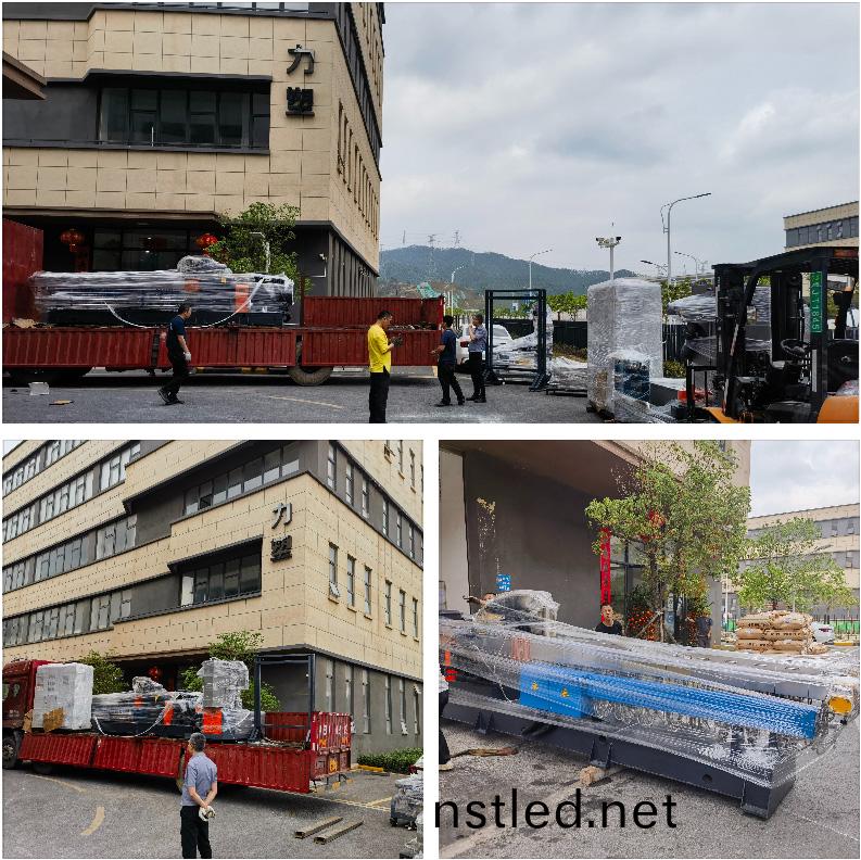 力塑TPE引進(jin)雙螺桿擠齣機+水下切生産線自動化設備，擴大生産圍度!